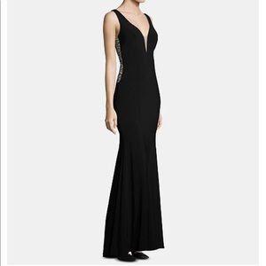 Embellished Cutout Gown